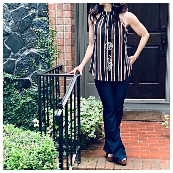 ✨LAST ONE ✨Chic striped sleeveless top - Picture 2 of 8